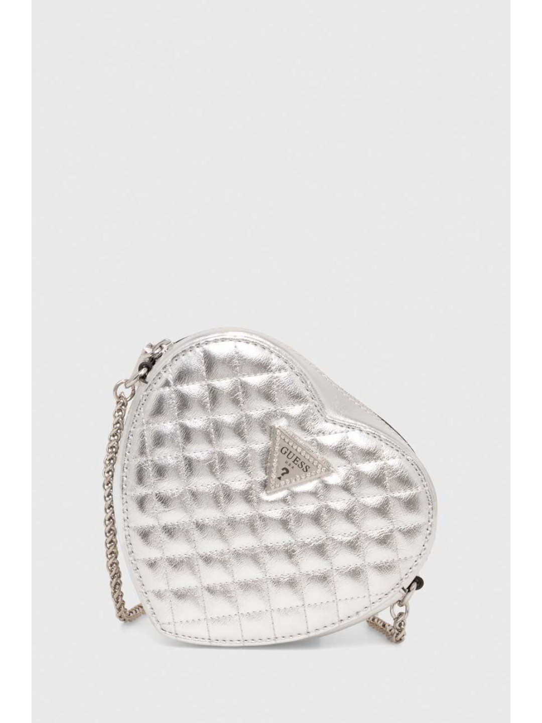 Kabelka Guess TWILLER stříbrná barva HWMY93 10770